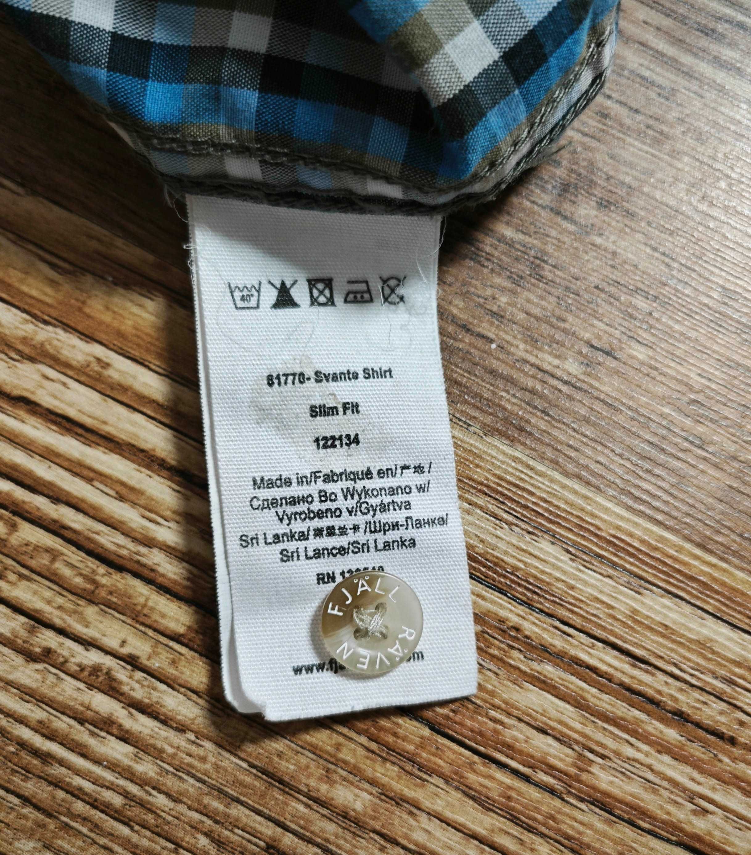 FJALLRAVEN Оригинална мъжка риза с къс ръкав размер XL