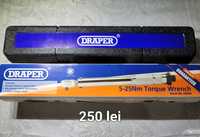 Cheie dinamometrica Draper 5-25Nm Torque Wrench