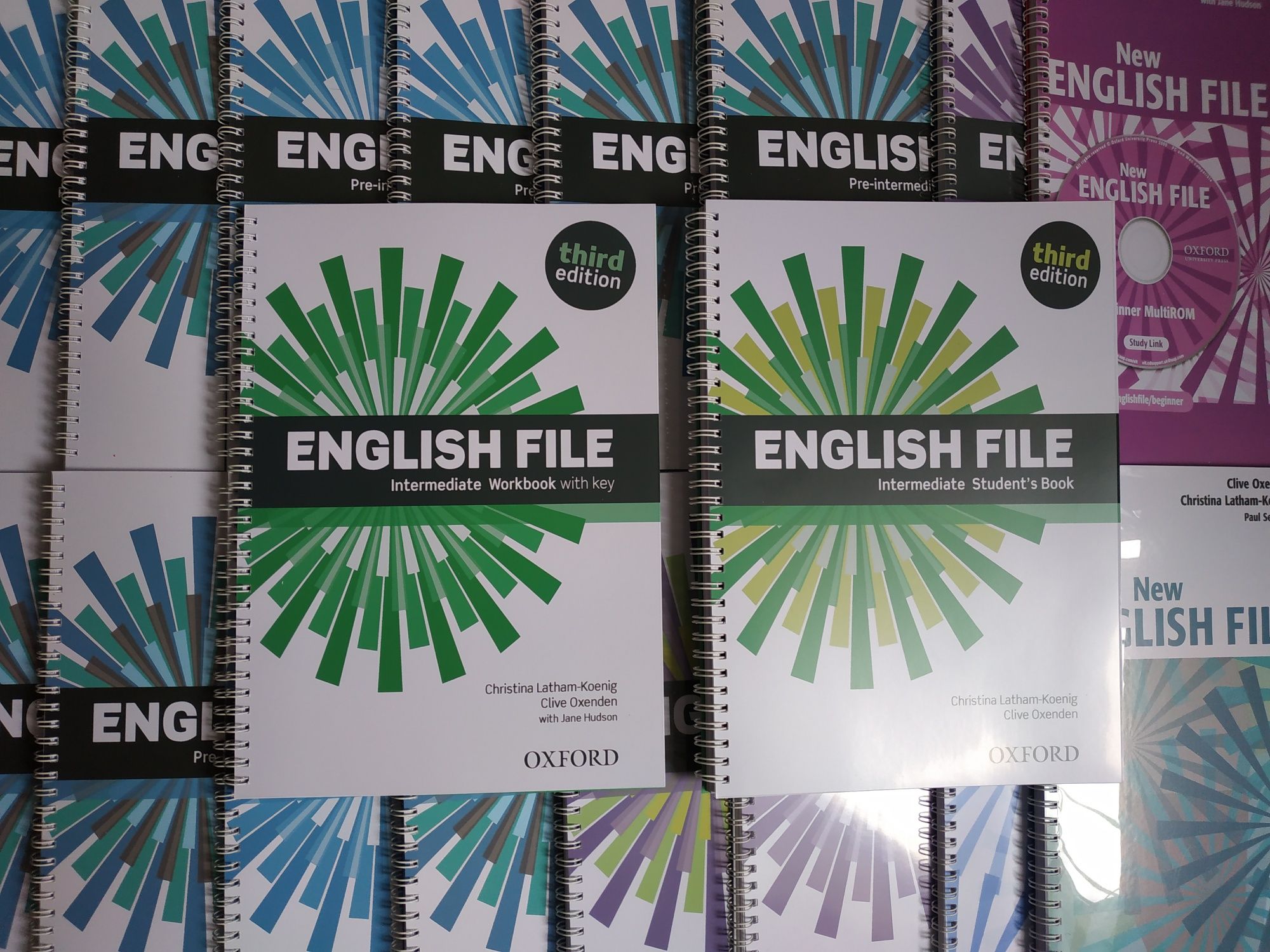 English File 3rd edition, New English File 2 edition все уровни