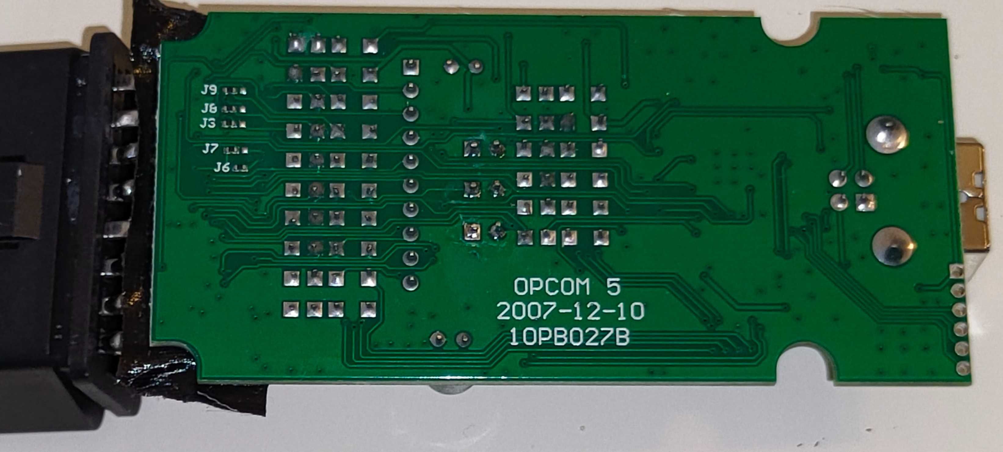 Tester OPEL OPCOM 2021  - firmware original 1.67 - Pic18f458 ori