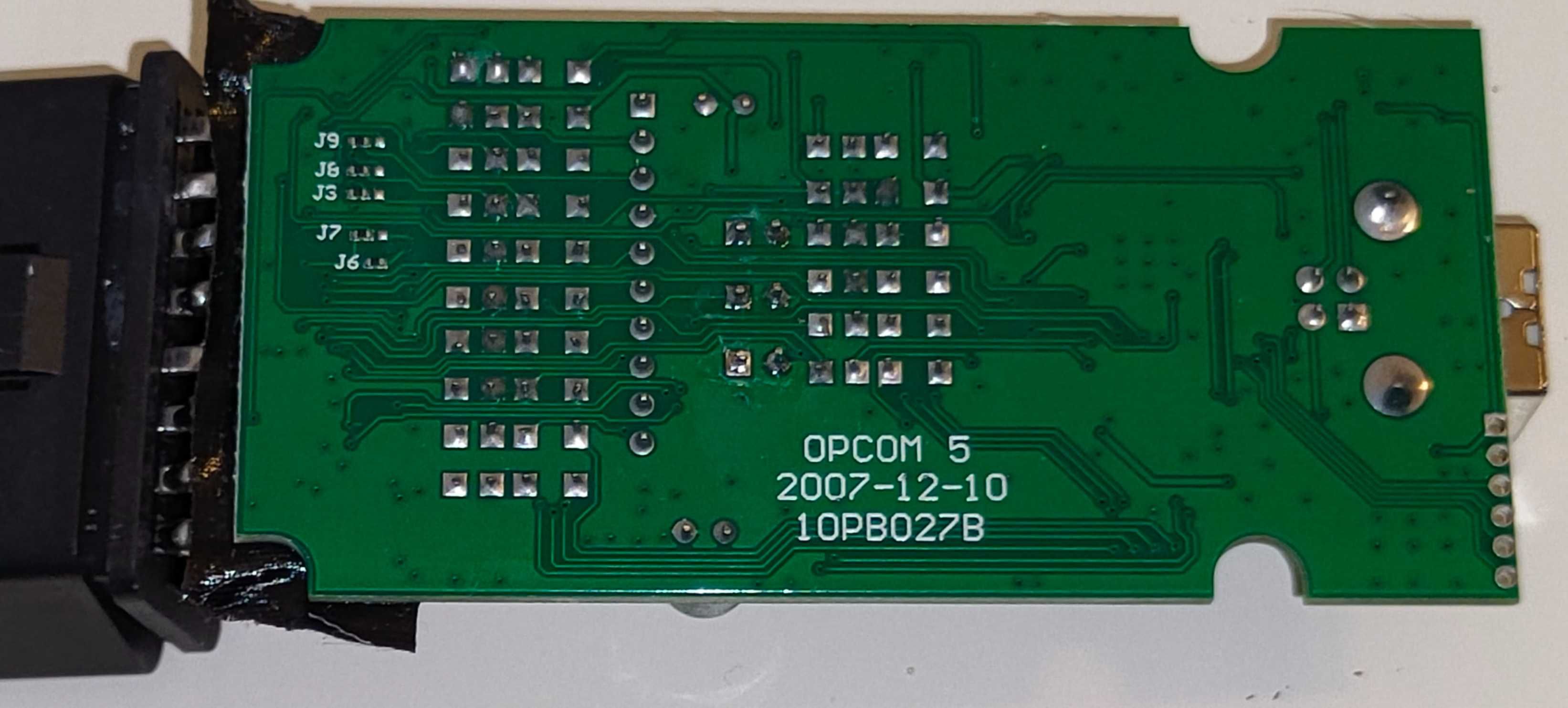 Tester OPEL OPCOM 2021 (soft 200603a) - firmware 1.67 - Pic18f458 ori