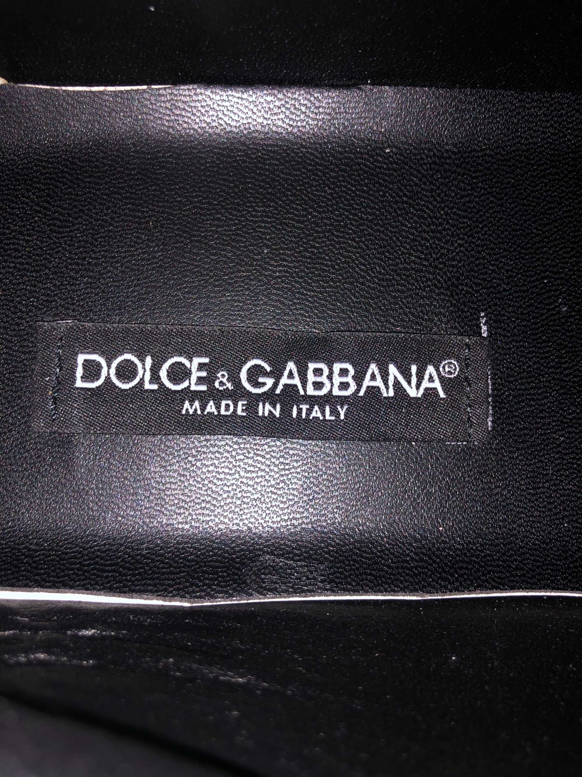 DOLCE & GABBANA - Leather Portofino Sneakers