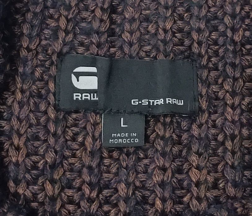 G-STAR RAW Viisi Mock Knit оригинален пуловер L