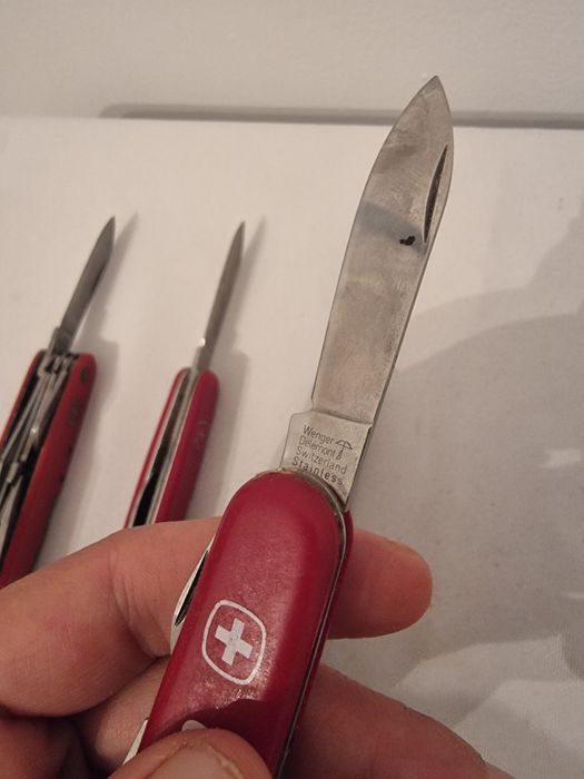 Colecție 4 bricege elvețiene și germane – Victorinox, Solingen , FES