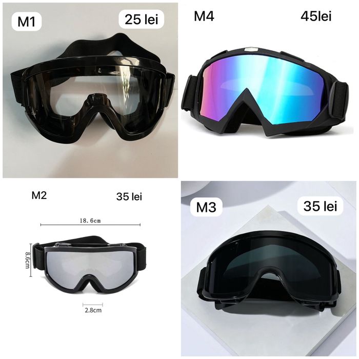 Casca Moto Enduro Cross ATV S M L XL PORTO Cagula Cadou