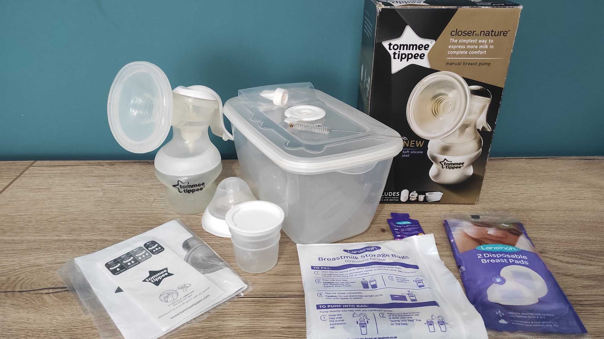 Tommee tippee ръчна помпа за кърма