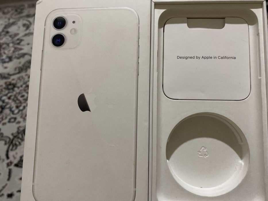 Iphone 11 rangi oq ochilmagan