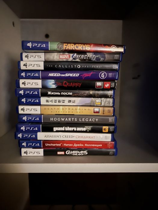 Продаю Игры на ps 4/5