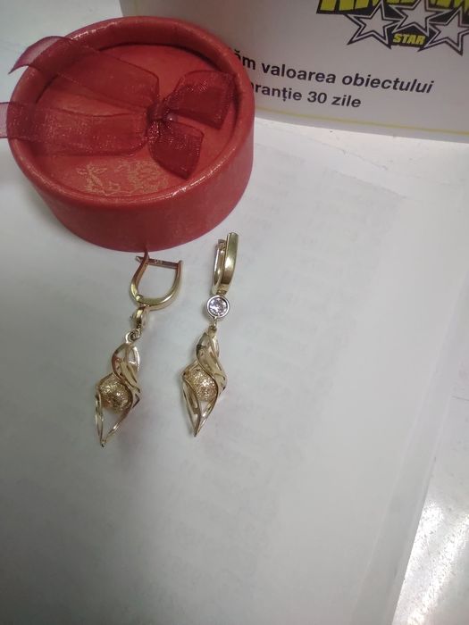 Cercei aur 14k (efn)