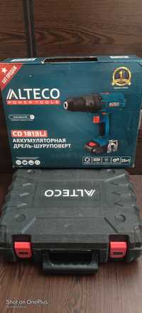 Шуруповёрт Alteco CD1813 LI Без аккумулятора