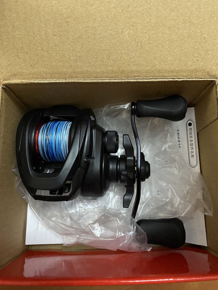 shimano aldebaran și daiwa pr 100 cu lansete