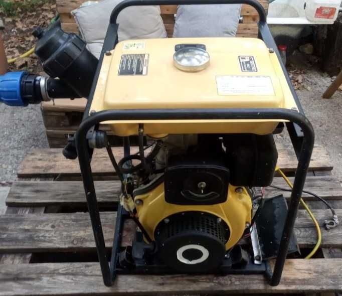 Motopompa Diesel Kipor KDP 30EX 3", 30mc/h, pornire la cheie