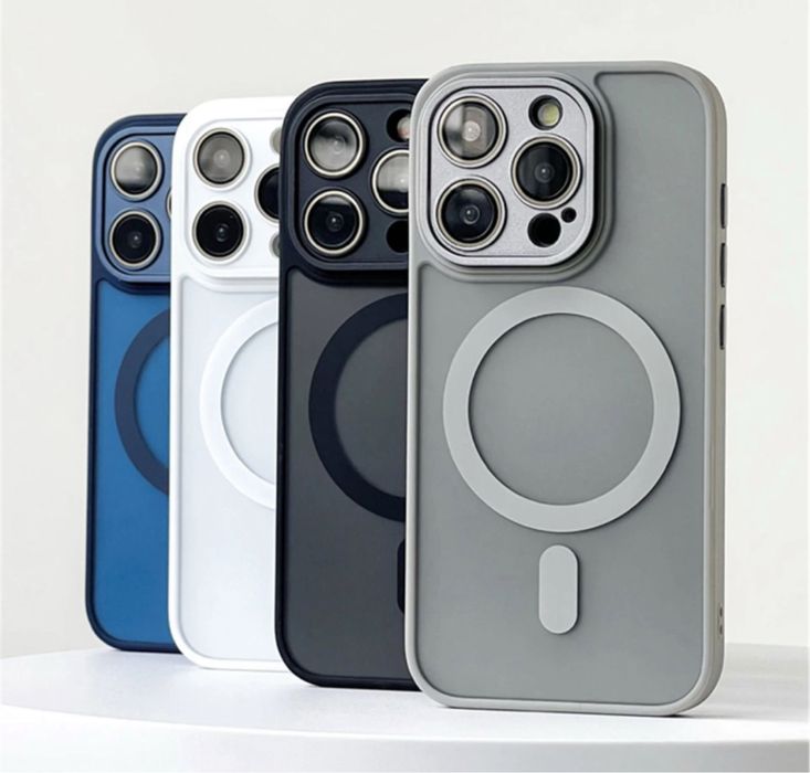 Husa MagSafe cu protectie la camere pt iPhone 16 / 16 Pro / 16 Pro Max