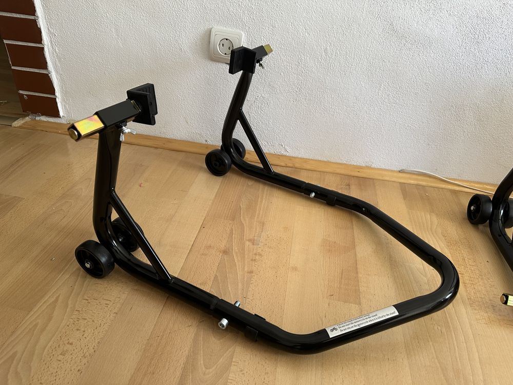 Set stander moto universal fata + spate