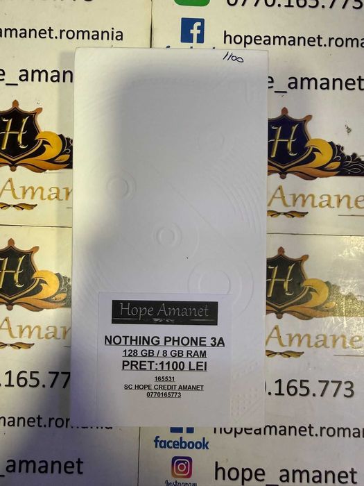 Hope Amanet P6 NOTHING PHONE 3a