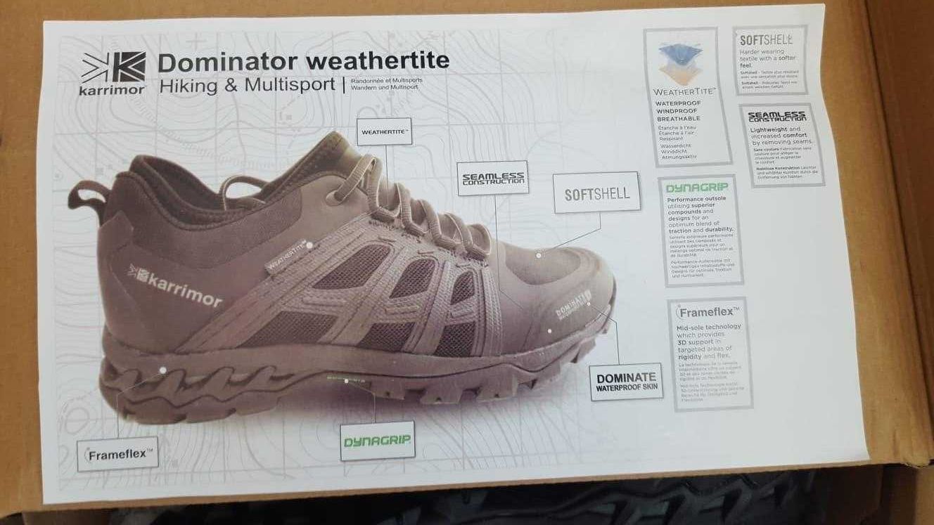 Adidasi Karrimor Dominator Weathertite