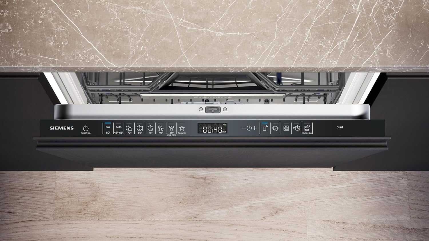 Съдомиялна за пълно вграждане SIEMENS SN65ZX07CE 60см