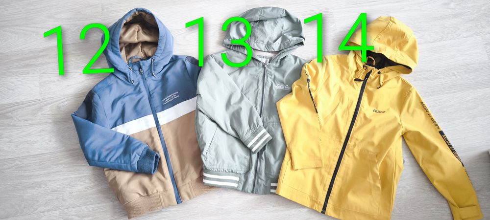 Детски якета за момче и момиче, различни размери