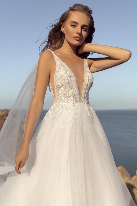 Vand rochie de mireasa Luce Sposa marime 38 -pret usor negociabil