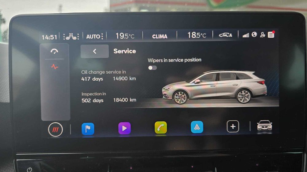 Seat Leon 2.0 TDI Automata, Panoramic, Clima 3 zone, Faruri Full Led