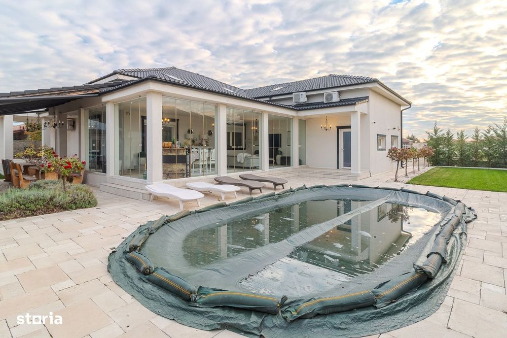 Casa Santandrei 6 Camere Piscina Garaj Incalzit 500 mp Construiti