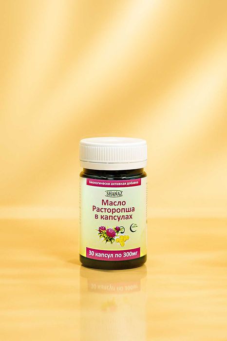 Расторопши масло  300мг  № 30 капсул       "Гепатопротектор"
