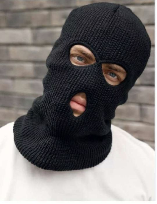 Зимняя шапка маска