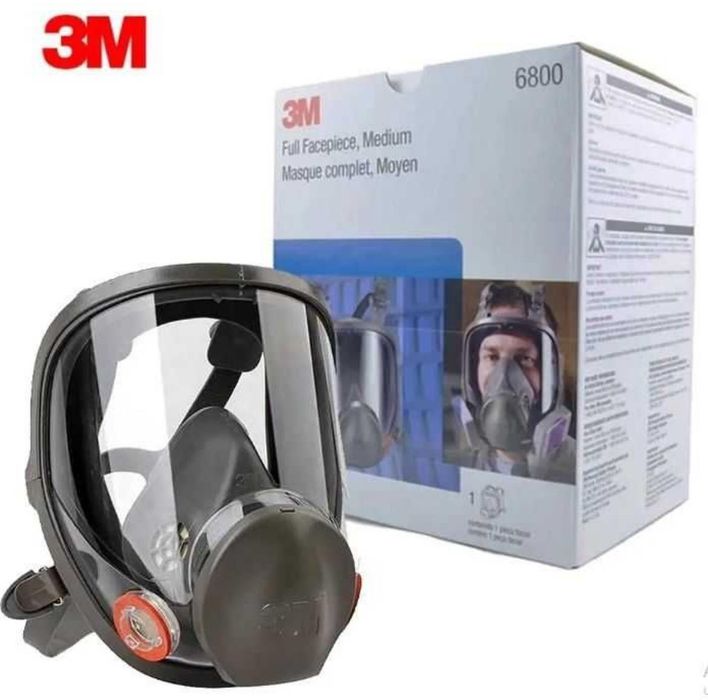 3M Полнолицевая маска 6800 (М размер)