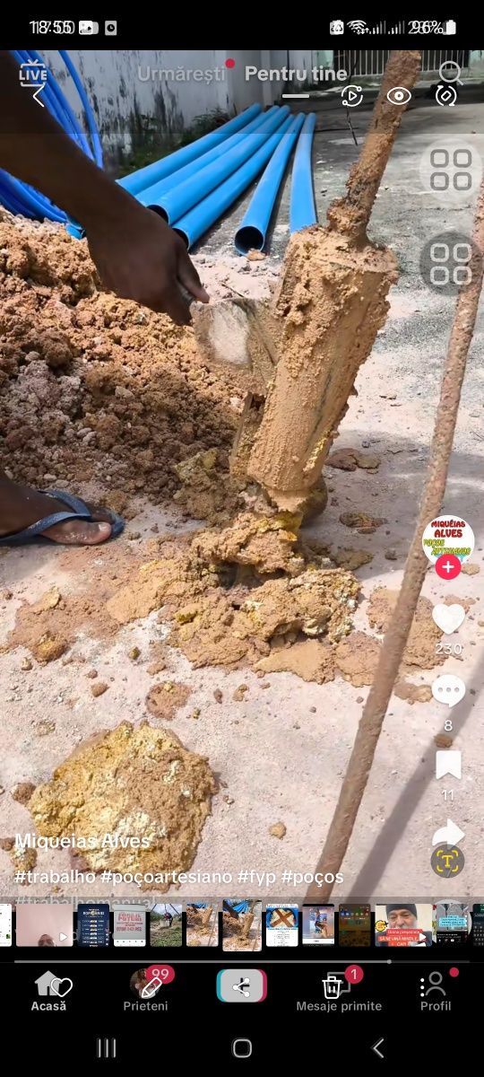 Foraje puțuri apa prelungiri denisipări și piloni