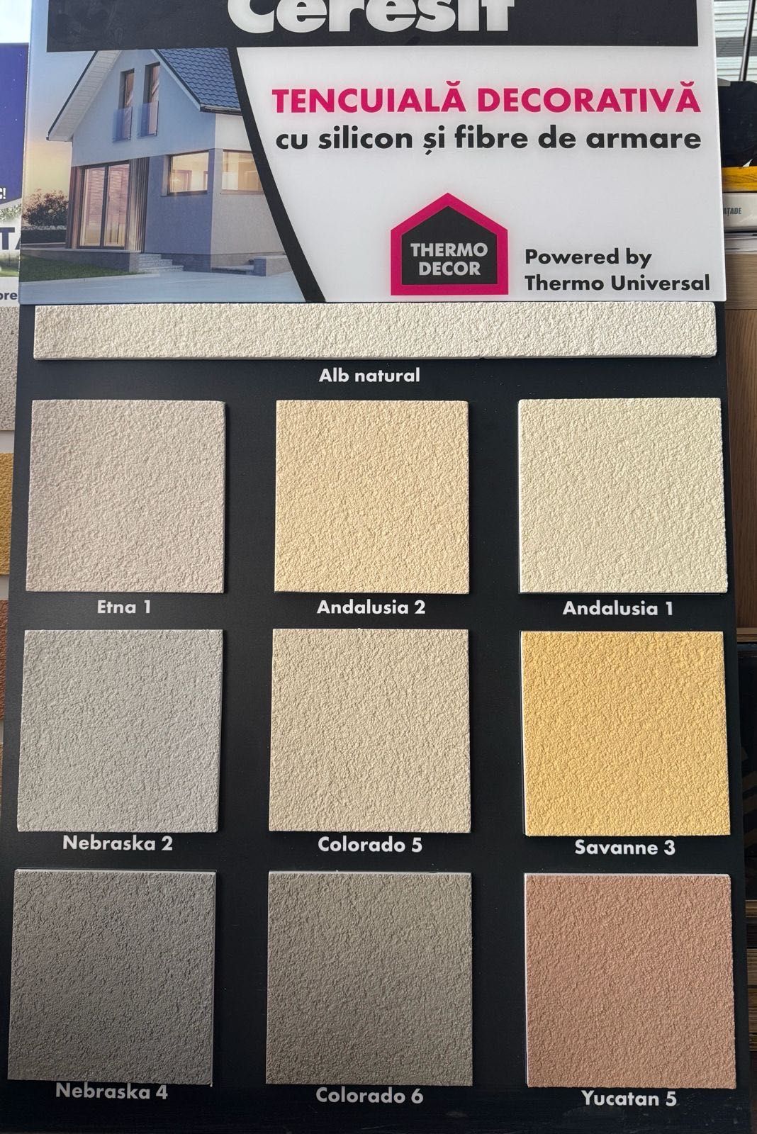 Tencuiala Decorativa Silicon Ceresit Hydro Flex- Pret bomba - stoc