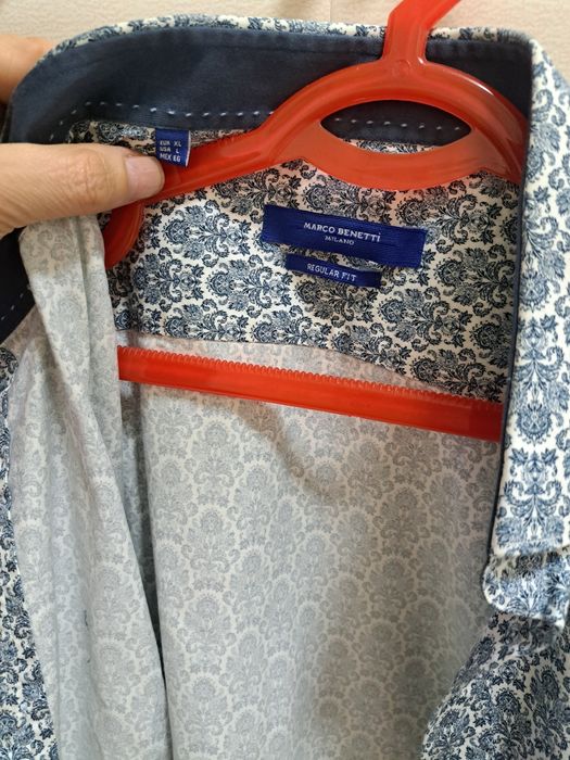 Мужские рубашки с длинными рукавами XL