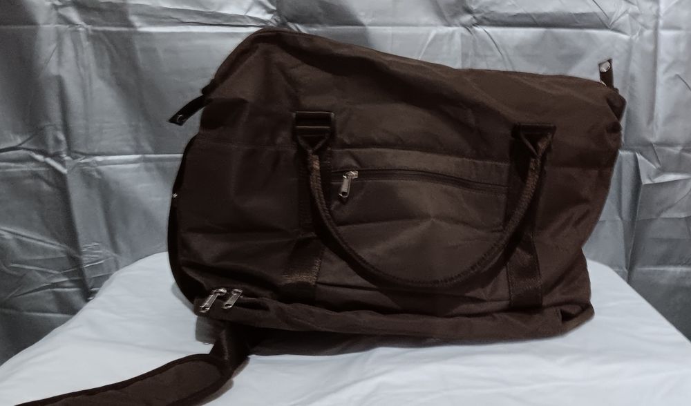 Geanta de voiaj, Wepzsxo, Nylon, Negru