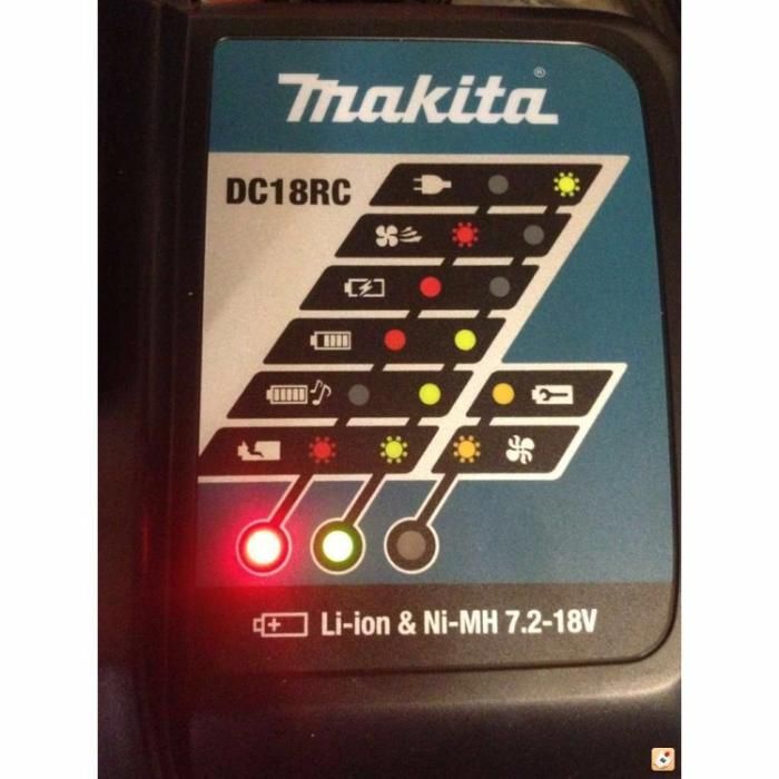 -25% Зарядно устройство Makita DC18RC , 220V, НОВО с 1 год гаранция
