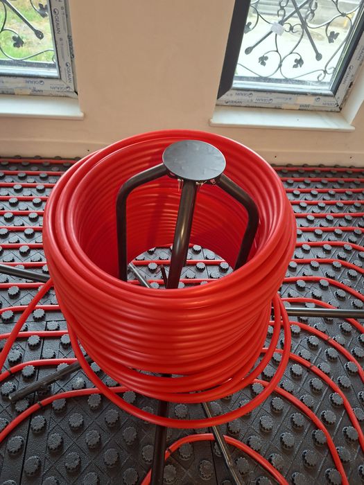Derulator teava pex incalzire pardoseala