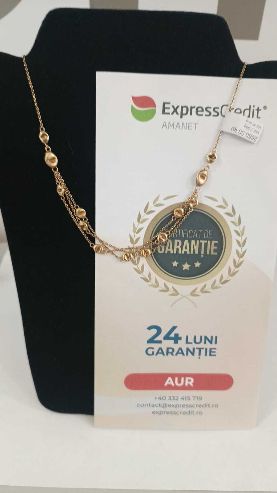 (Ag24) Lant aur 14K 7.59gr B8255/42