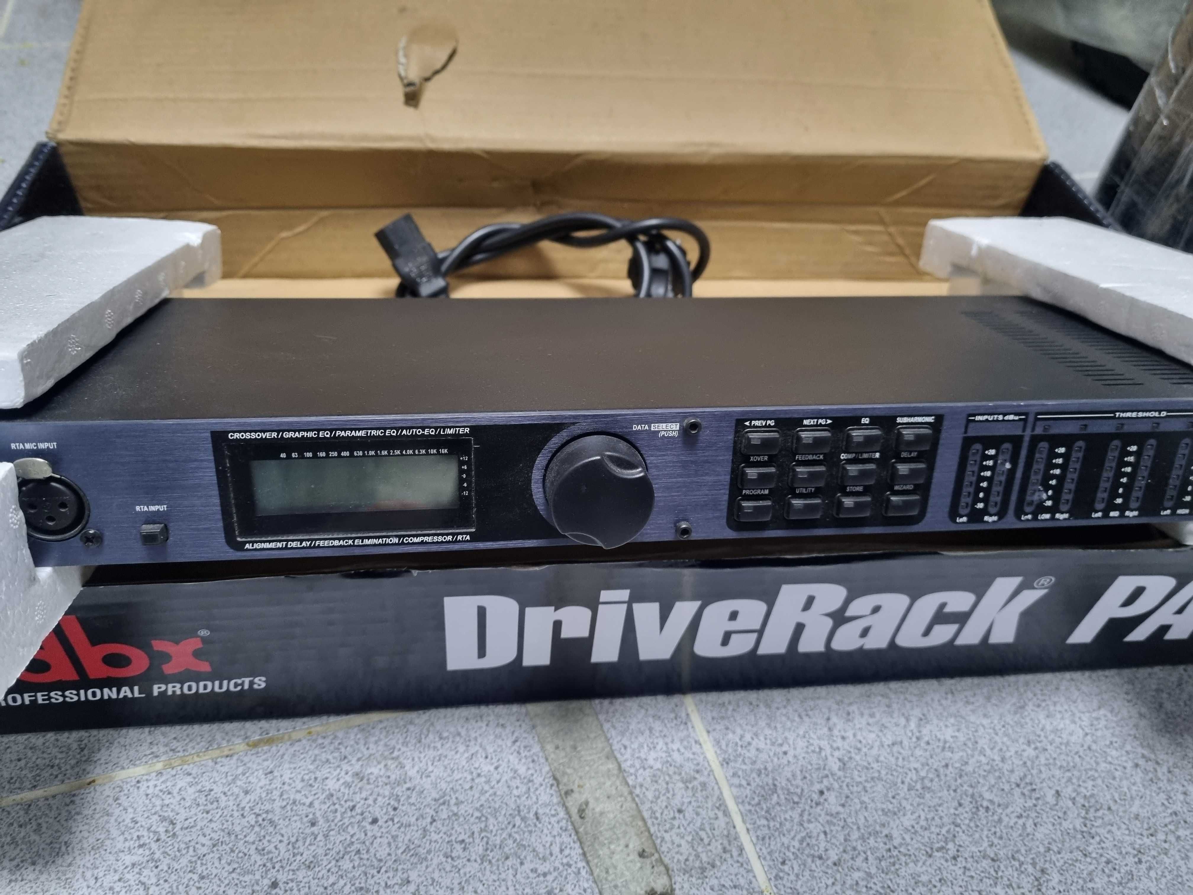 DBX DriveRack PA Системный контроллер акустических систем. 3 шт