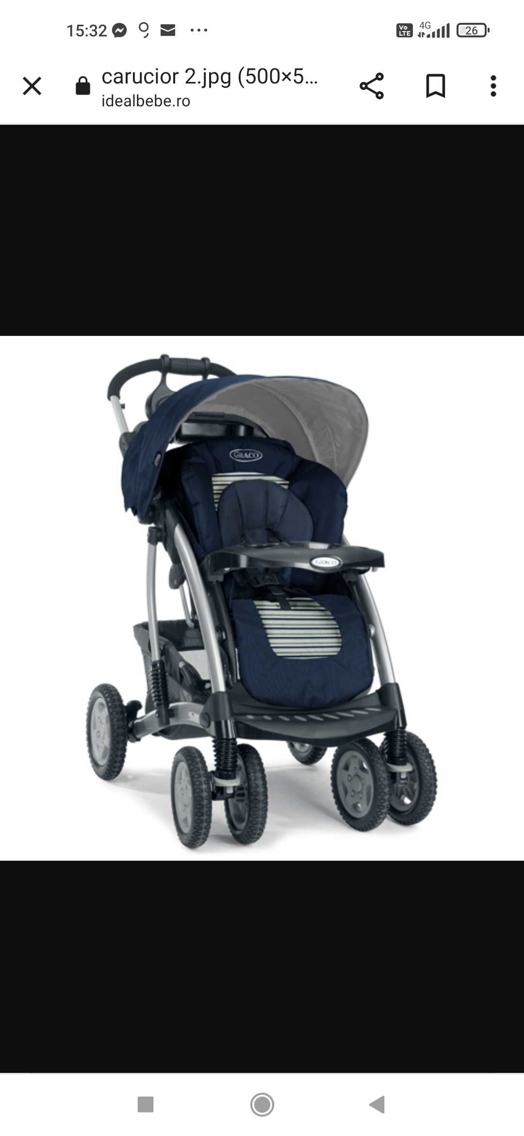 Carucior 3 in 1 Graco, Quatro Tour Deluxe