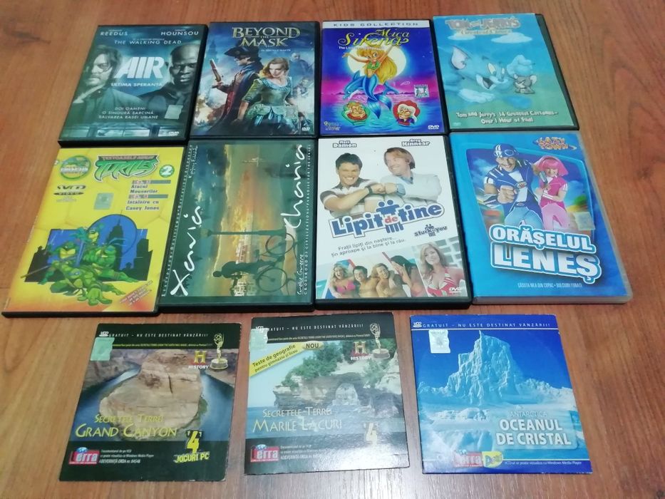 Filme dvd, jocuri pc