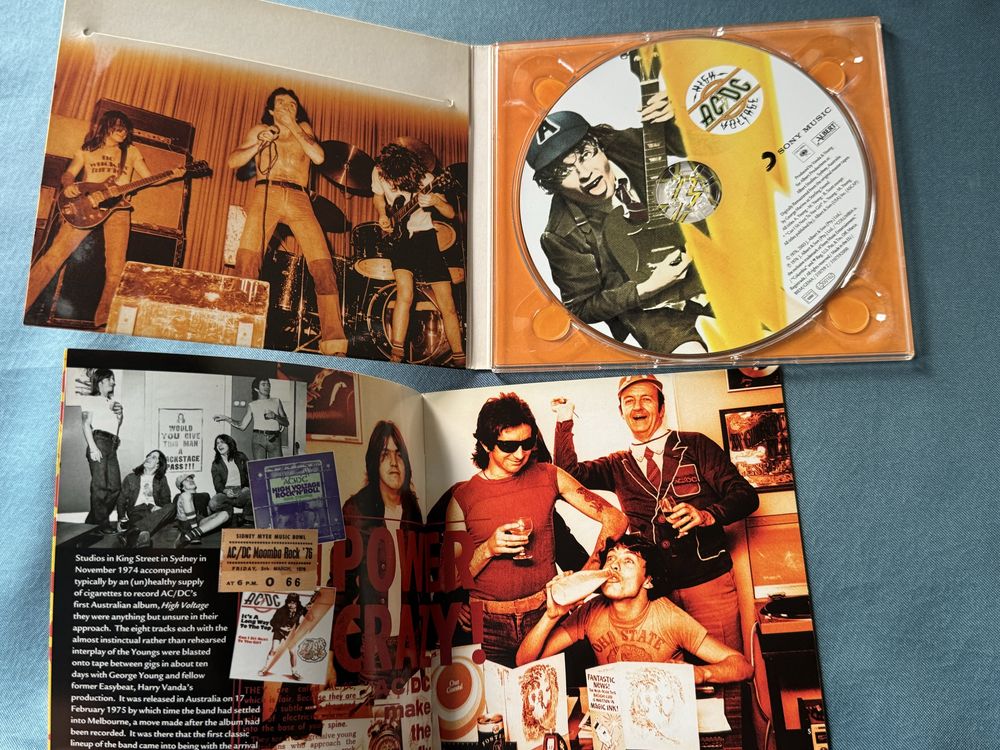 Оригинален диск AC/DC - High Voltage (Gold Vinyl)