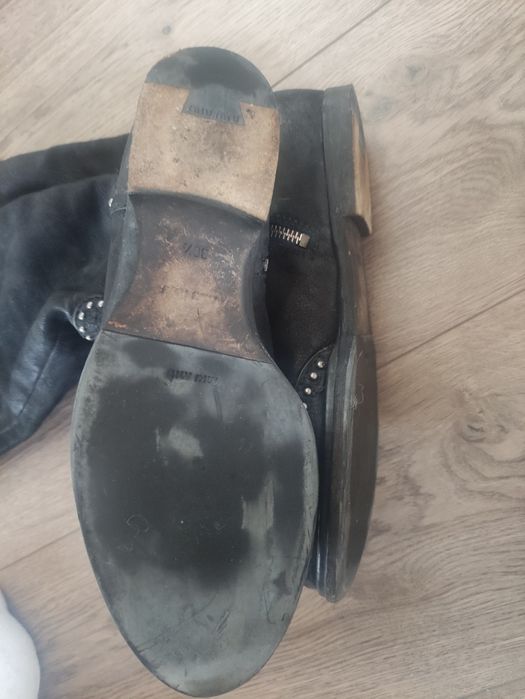 Оригинални велурени ботуши/чизми Miu Miu