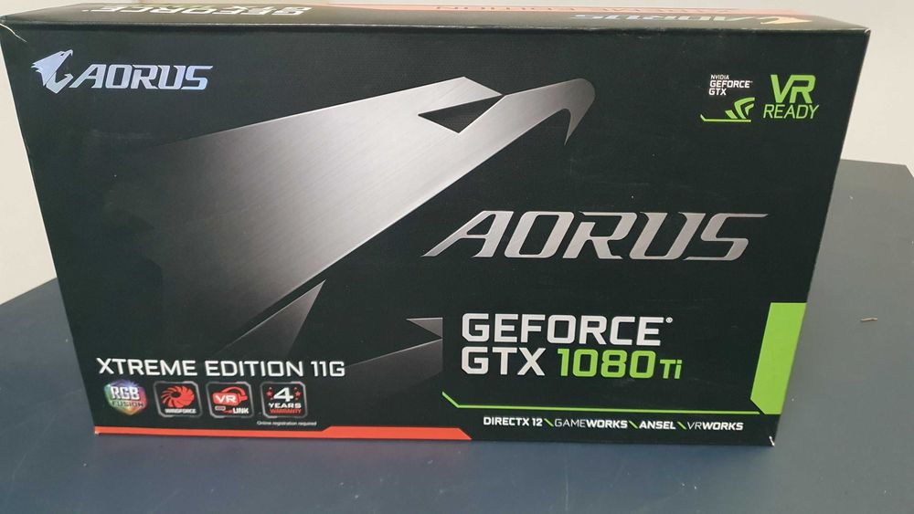 Видеокарта Gigabyte GeForce GTX 1080 Ti 11GB – Отлично състояние