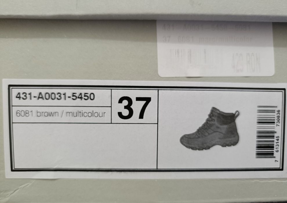 Sneakers / ghete de iarnă 37 bugatti noi, pt.femei