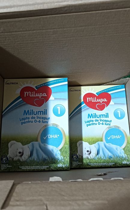 Vând lapte praf Milupa 1 , preț 30 de lei cutia