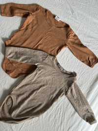 Set 2 body-uri + pantalon de lana merinos marimea 62