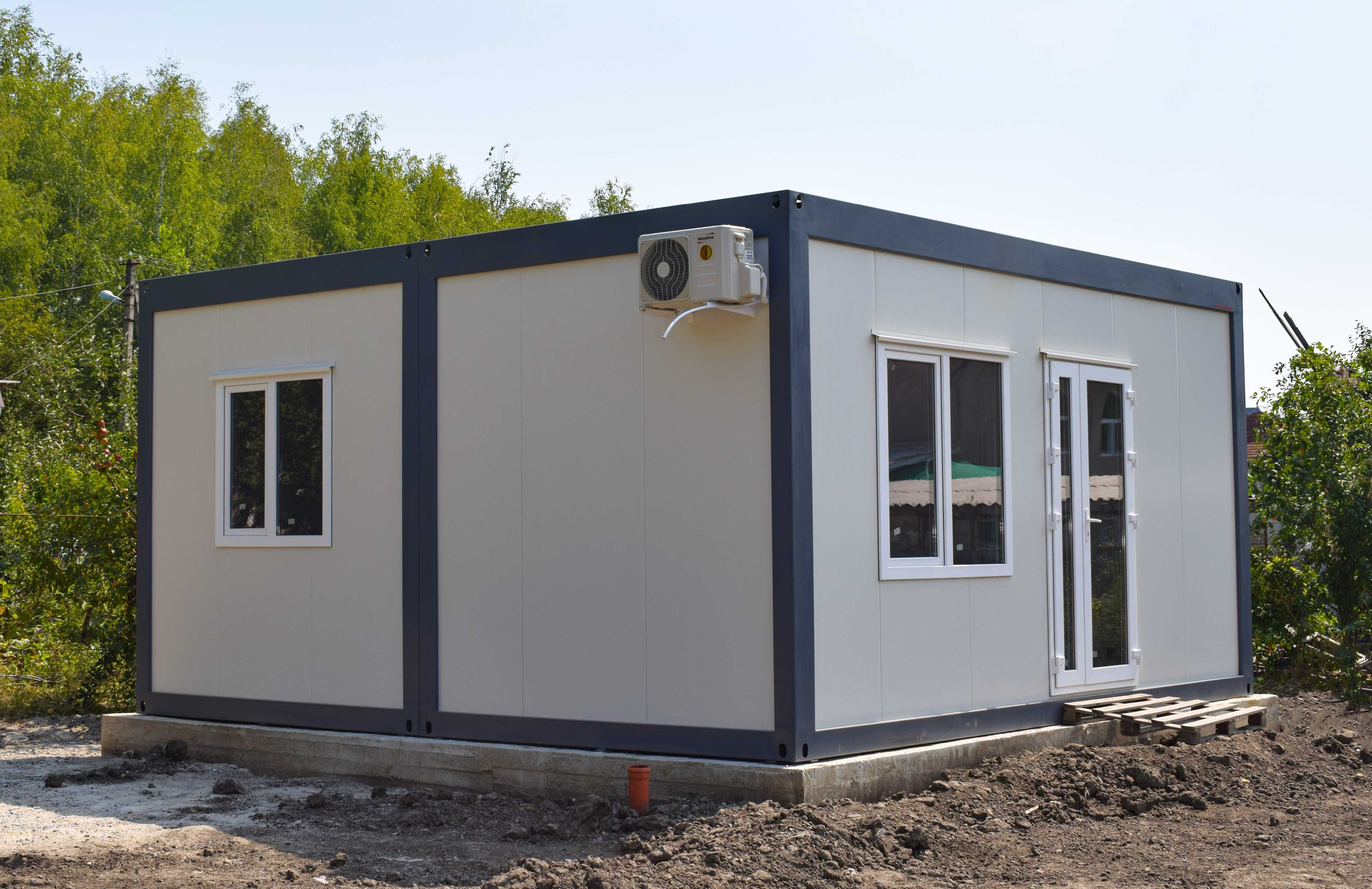 Casa, Garaje Auto, Containere din structura metalica si panou sandwich