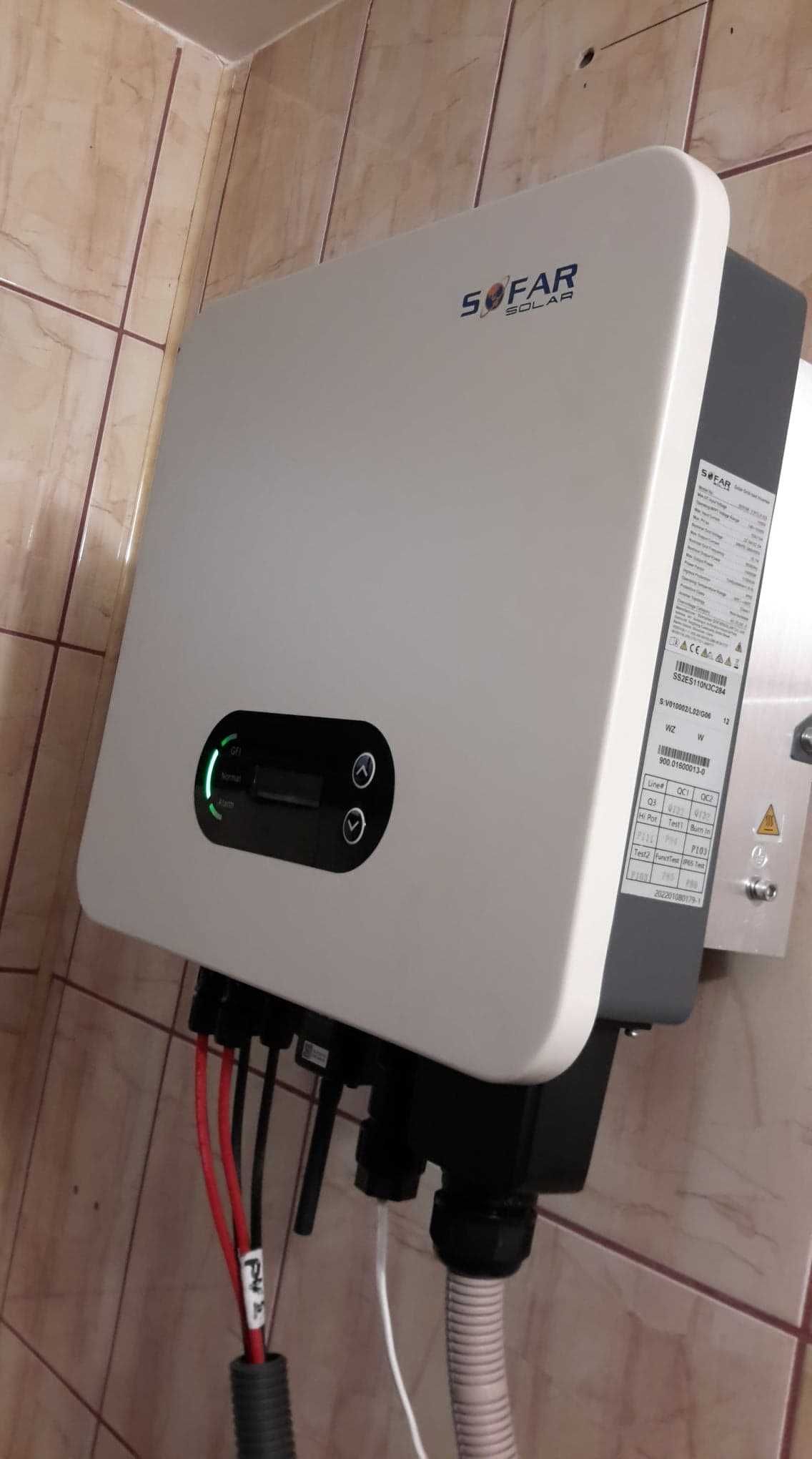 Invertor SOFAR 11 KTLX - G3 trifazic+smart meter +bobine ct-uri