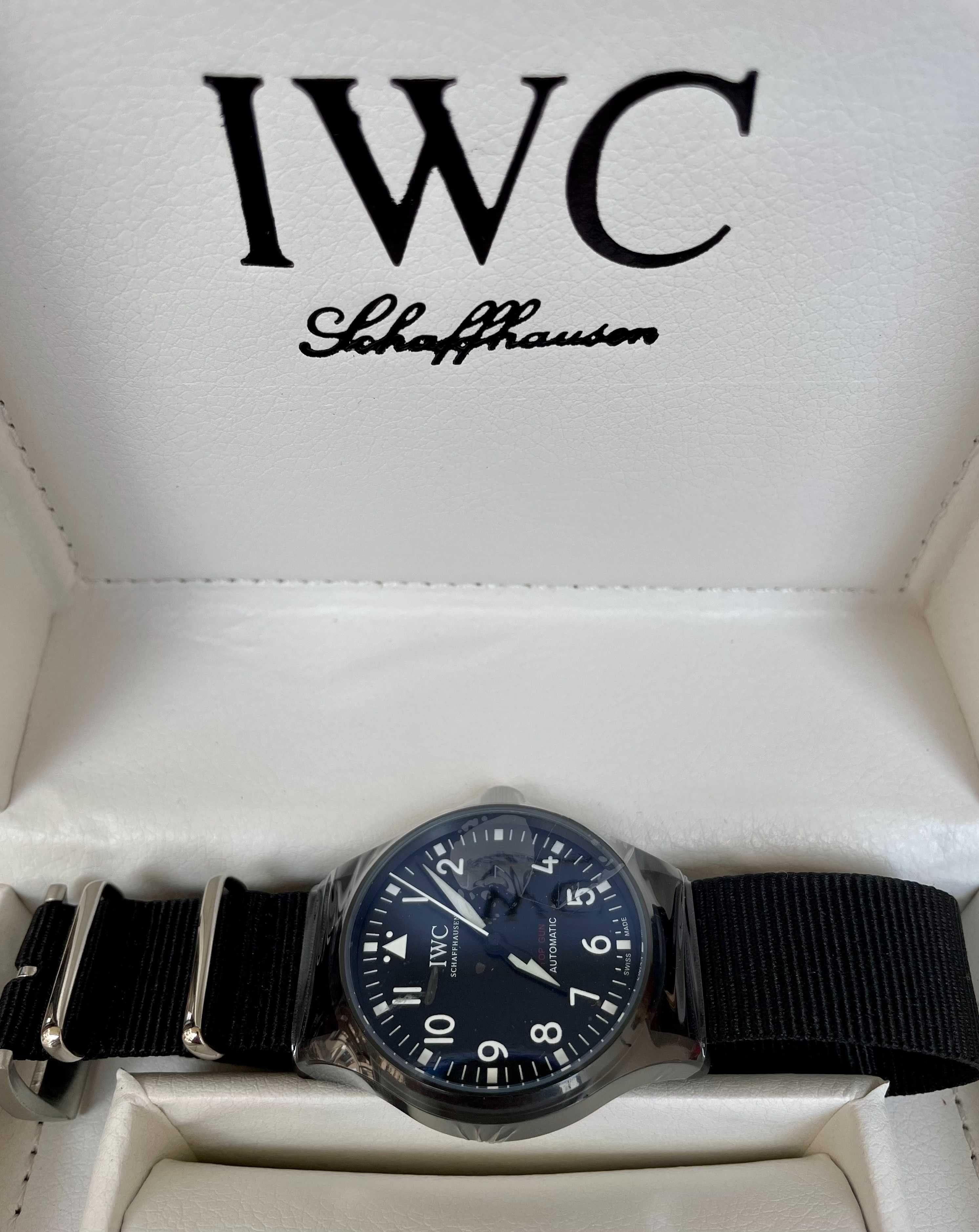 Aвтоматичен мъжки часовник IWC Pilot's Watch Top Gun