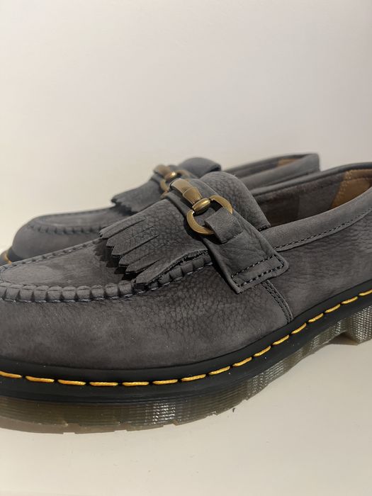 Mocasini Dr Martens 41 Adrian Snaffle blue nubuck originali noi