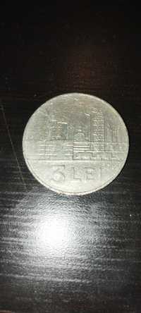 Moneda 3 lei din 1966