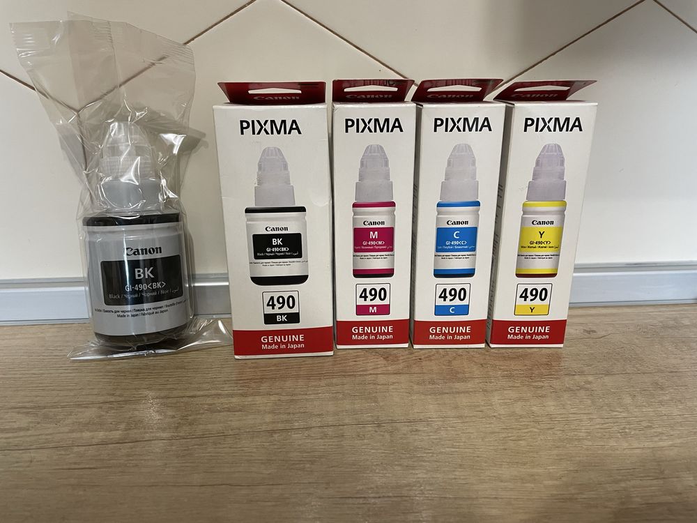 Цветен принтер Canon Pixma G3411 + консумативи